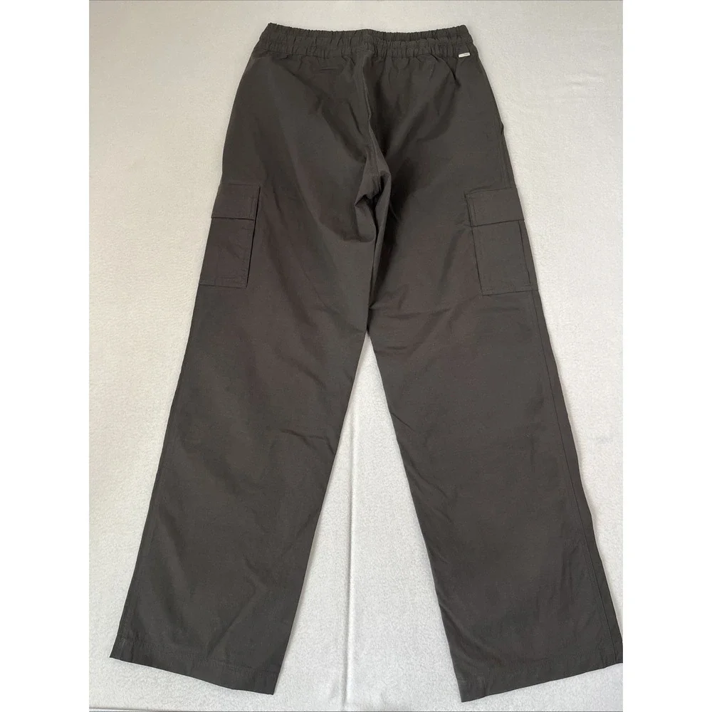 Vuori Birch Cargo Pants Womens S Vintage Black Stretch Drawstring Gorpcore - Picture 2 of 4